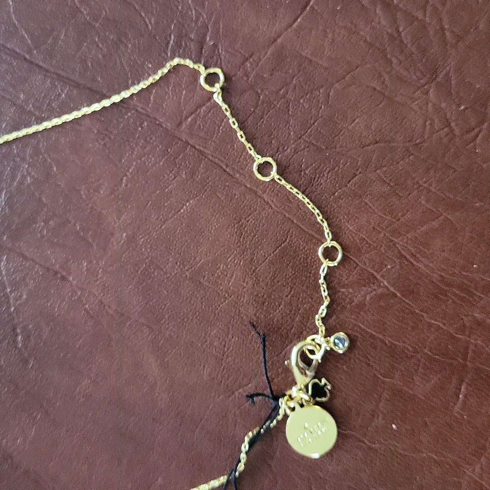Disney X Kate Spade Minnie Mouse Necklace, New With Tags - Picture 5 of 11